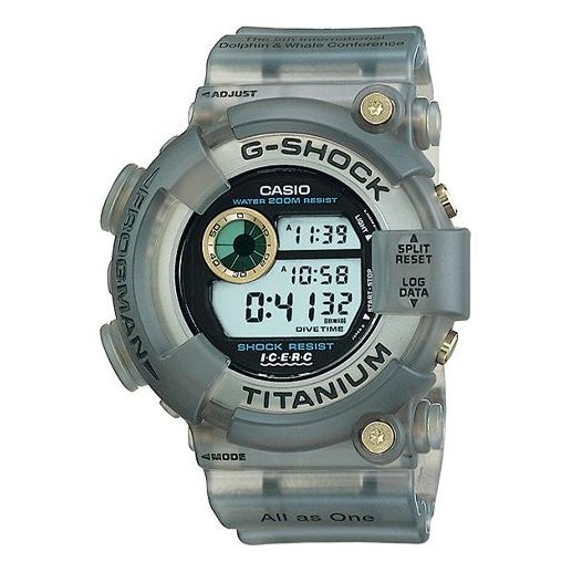 Men's CASIO G Shock FROGMAN 2 Watch Mens Black Digital DW-8200K-8 Watches - KICKSCREW