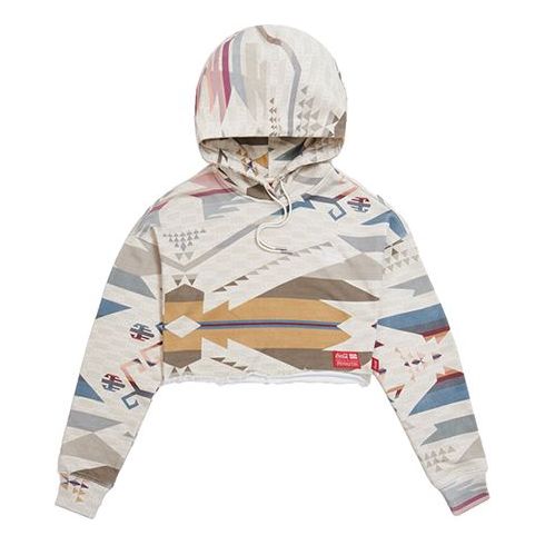 KITH x Coca Cola Crossover Short hooded Drawstring White KHW2137-108