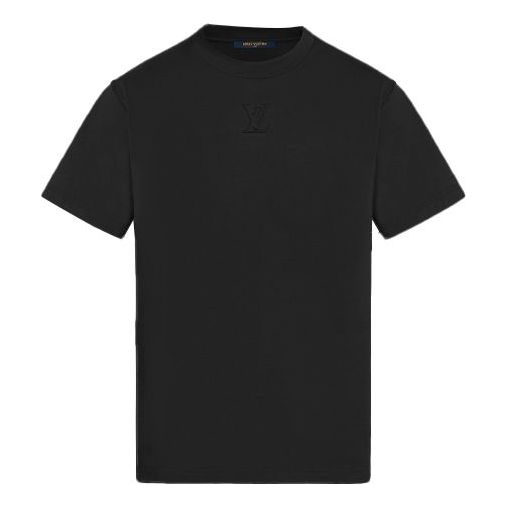Louis Vuitton Black Icons Printed Cotton Crewneck T-Shirt L Louis Vuitton