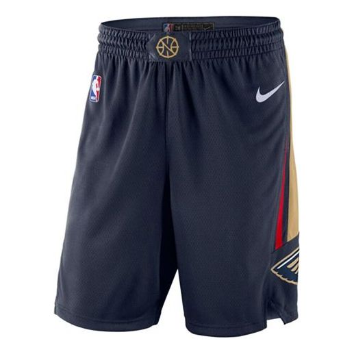 Nike Icon Edition Team limited shorts SW Fan Edition New Orleans Pelicans Navy Blue 866845-419 Basketball Shorts  -  KICKSCREW