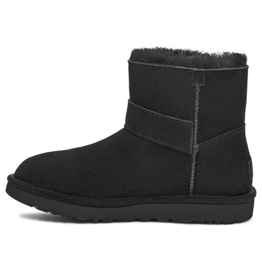 (WMNS) UGG Mini Bailey Graphic Logo Strap Boots 'Black' 1137073-BLK ...