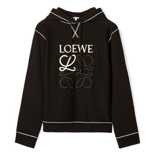 LOEWE Tangram Cotton Embroidery Male Black H526341XAL-1100