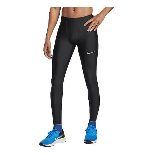 Nike Dri-FIT Logo Tight Sports gym pants Black AT4242-010