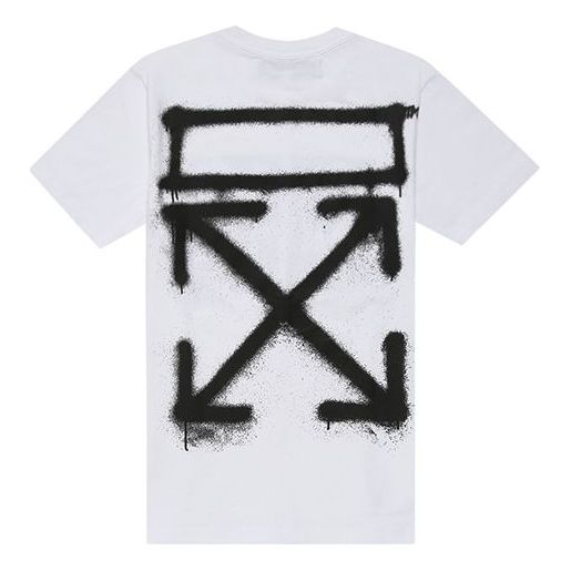 other : virgil abloh x champion Spray painting white tee 140 [Pondon Store]