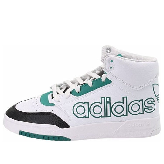 adidas Drop Step High 'White Hazy Green' FZ0226