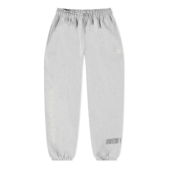 Men's Nike ACG SS22 Alphabet Embroidered Bundle Feet Sports Pants/Trousers/Joggers Gray DM4246-050