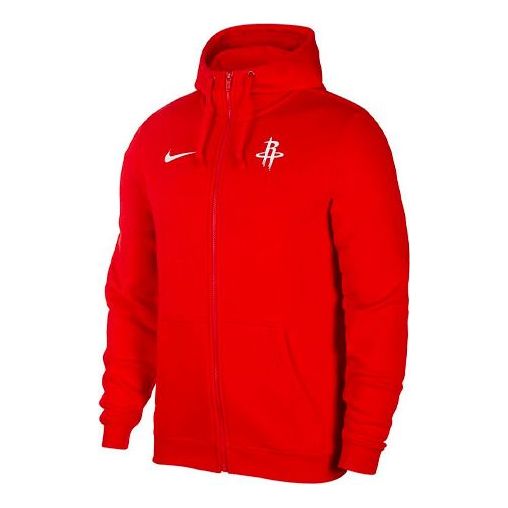Men's Nike Casual Sports Hooded Jacket Red AQ2610-657