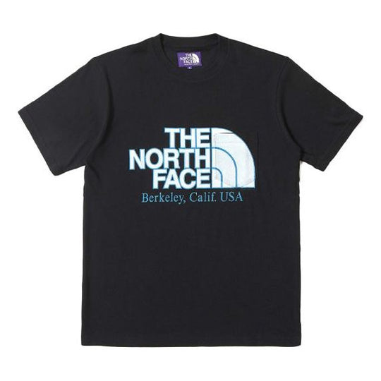 THE NORTH FACE PURPLE LABEL Logo Short Sleeve Unisex Black NT3915N-K