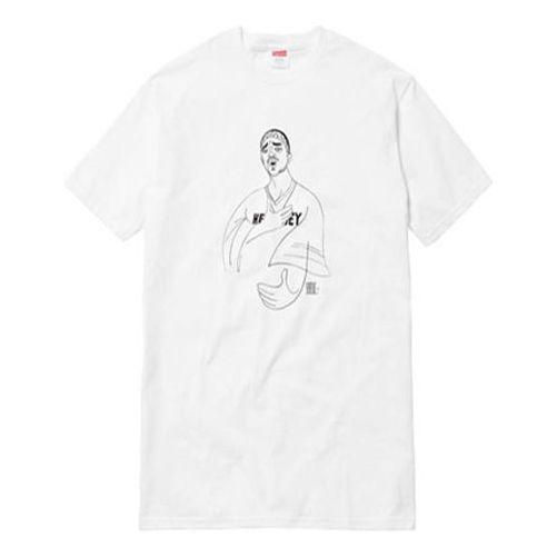 Supreme SS18 Prodigy Tee White Character Short Sleeve Unisex SUP-SS18-0028