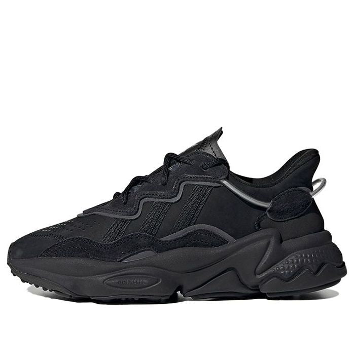(GS) Adidas Originals Ozweego Shoes 'Core Black' EF6295 - KICKS CREW