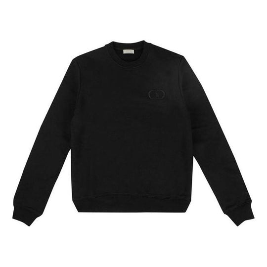 tillykke En sætning At understrege DIOR Plain Knit Cd Icon Logo Sweater For Men Black 943J612A0531-C989 -  KICKS CREW
