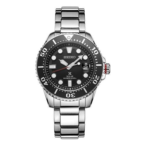 Men's SEIKO Prospex Series Sports Black SNE437J1 Watches - KICKSCREW