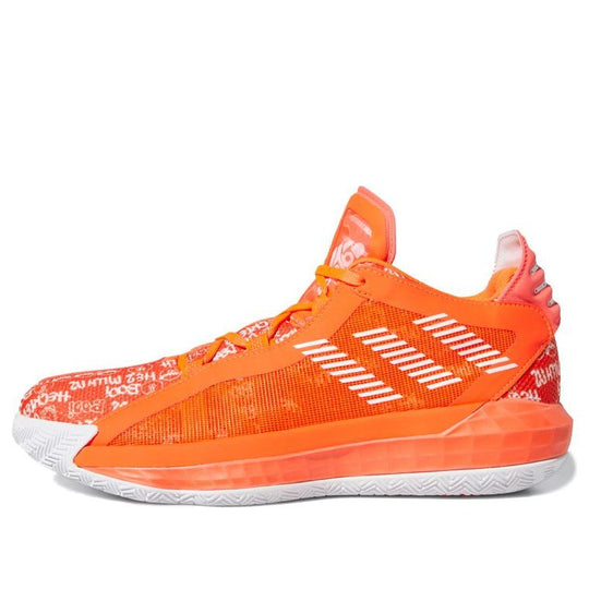 adidas Dame 6 Shoes - Orange EH2440