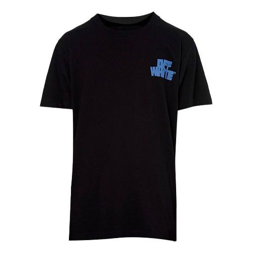 Off-White Hands Arrows Tee 'Black/Light Blue' OMAA038R21JER0041040 ...