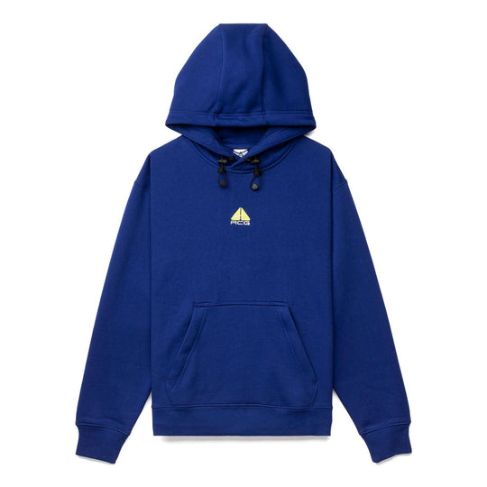 Nike ACG Therma-Fit Solid Color Logo Embroidered hooded Long Sleeves Unisex Blue DH3087-455