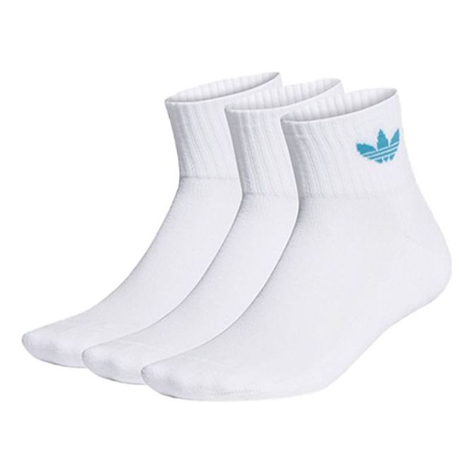 adidas originals Mid Ankle Sck Contrasting Colors Logo Sports Running ...