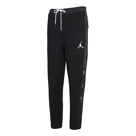 Air Jordan MENS Casual Sports Ankle Banded Pants Black CV3173-010