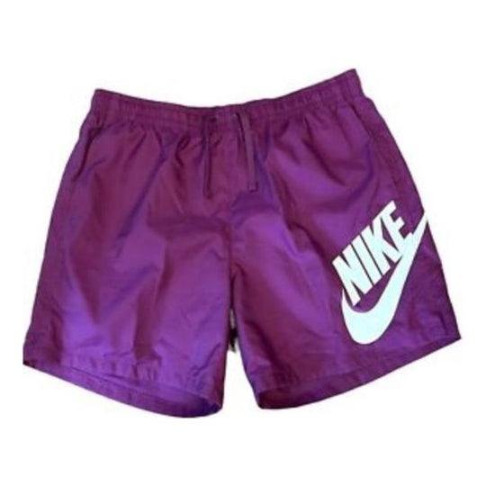 Nike Sportswear Logo Woven Shorts 'Violet' CV9302-503