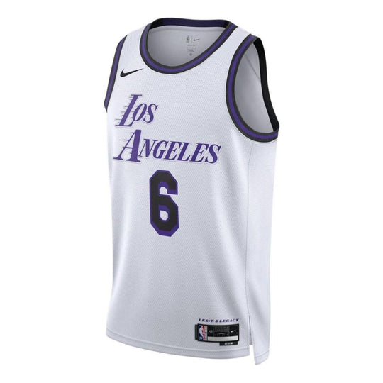 Nike Dri-FIT NBA Los Angeles Lakers Lebron James City Edition 2022/23 Swingman Jersey DO9597-101