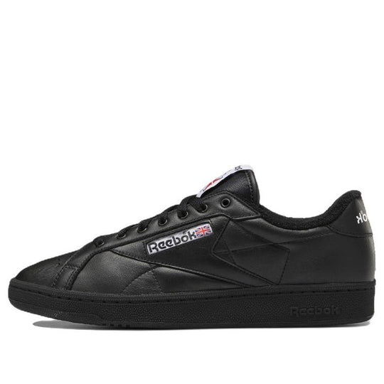 Reebok Club C Grounds Low Tops Casual Skateboarding Shoes Unisex Black GY8788
