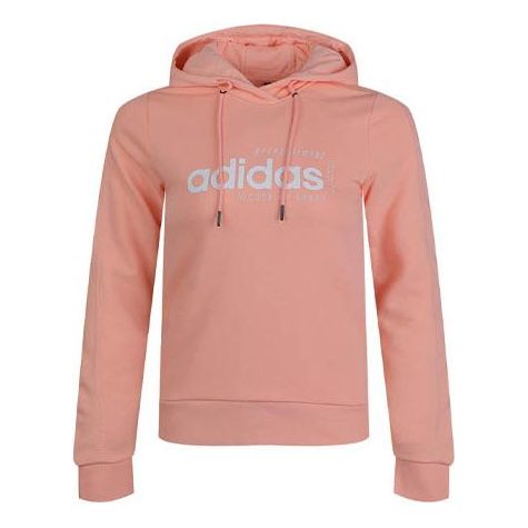 (WMNS) Adidas Brilliant Basics Hoodie 'Pink' EI4636