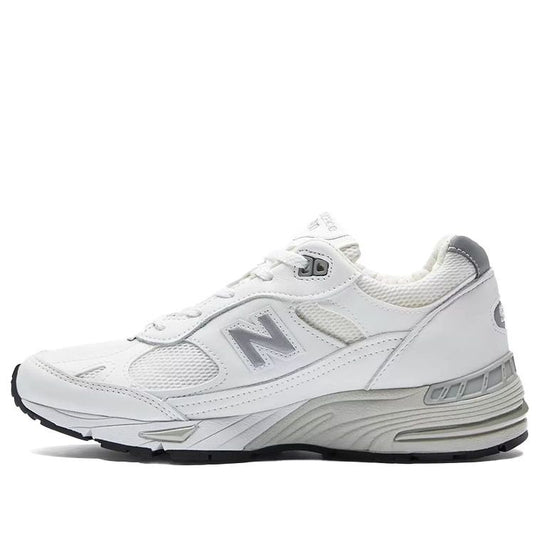 (WMNS) New Balance 991 White/Grey W991WHI