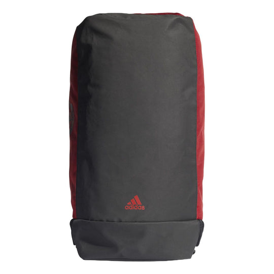 adidas Manchester United Colorblock Large Capacity Casual Sports Adjustable shoulder straps backpack Unisex Black / Red GU0131