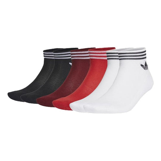 adidas originals Athleisure Casual Sports Socks Couple Style 6 'White Black' GD3467