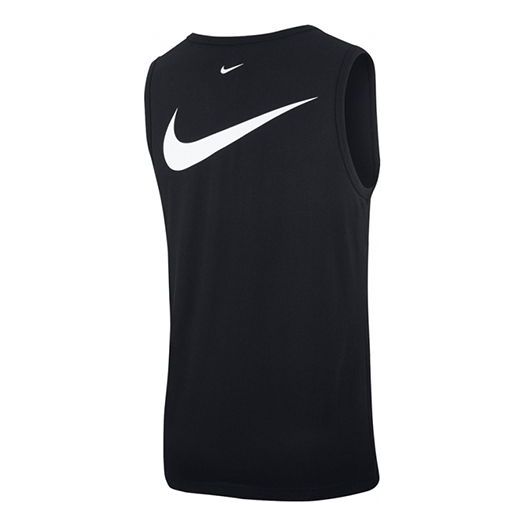 Nike Swoosh Casual Sports Printing Breathable Vest Black CQ5293-010 ...