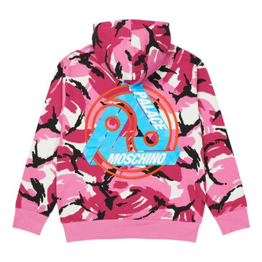 PALACE x Moschino Crossover Abstract Pattern Pink Red ZCA170213171181