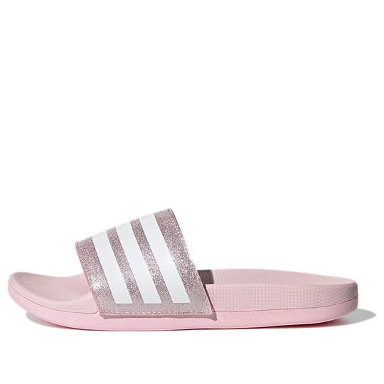 (GS) adidas Adilette Comfort Slide J 'Clear Pink Glitter' FY8834