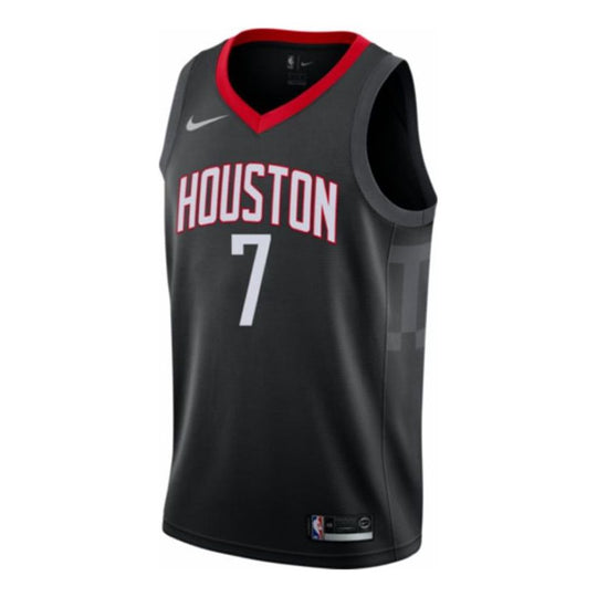 Men's Nike NBA Retro Basketball Jersey/Vest SW Fan Edition Houston Rockets Anthony No. 7 Black 877206-018