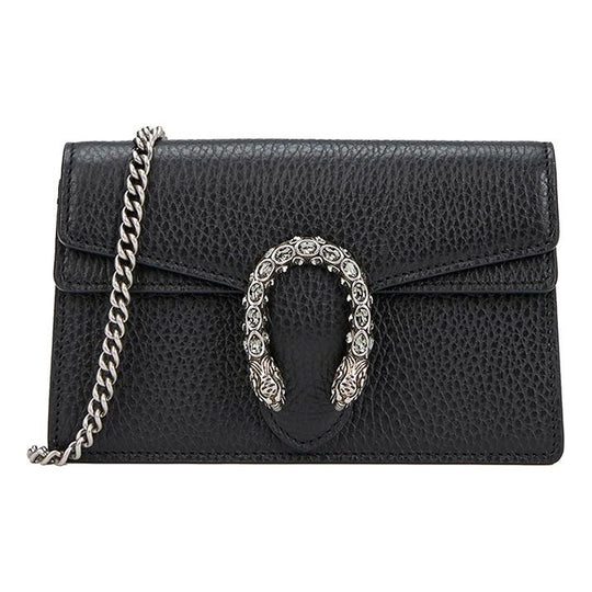 (WMNS) Gucci Dionysus Mini-Sized Single-Shoulder Bag Black 476432-CAOGN-8176