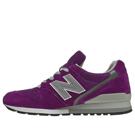 New Balance 996 Series Wear-resistant Non-Slip Breathable Low Tops Purple M996PU