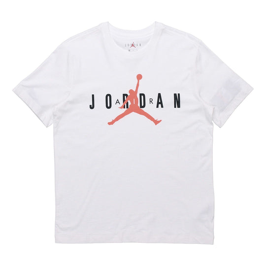Air Jordan Wordmark Jumpman Logo TEE Men White CK4213-100