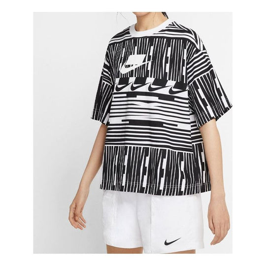 Nike Sportswear Tee Black/White Black-white CW4822-101