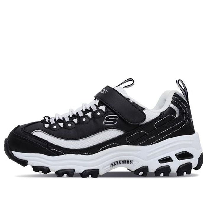 Skechers D'lites Low-Top Running Shoes K Black/White 664060L-BKW ...