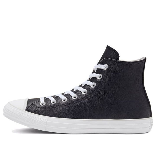 Converse Seasonal Color Leather Chuck Taylor All Star 'Black White' 166730C