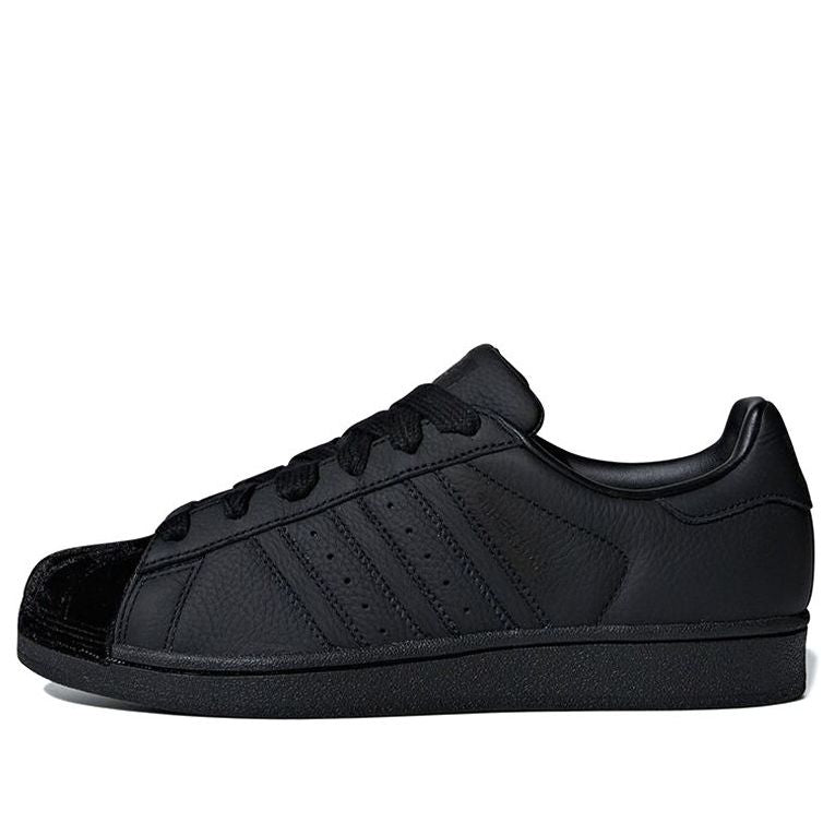(WMNS)Adidas Superstar 'Triple Black' CG6011-KICKS CREW
