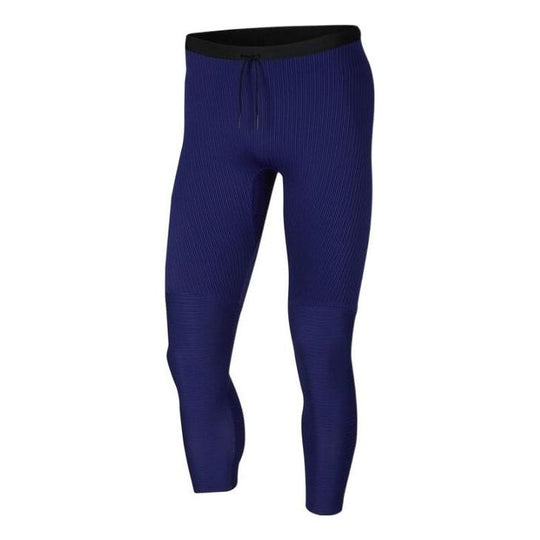 Men's Nike Solid Color Slim Fit Running Sports Pants/Trousers/Joggers Blue CK1459-590