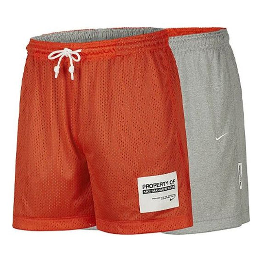 Nike Standard Issue Reversible Basketball Shorts For Men Orange CQ7996-891