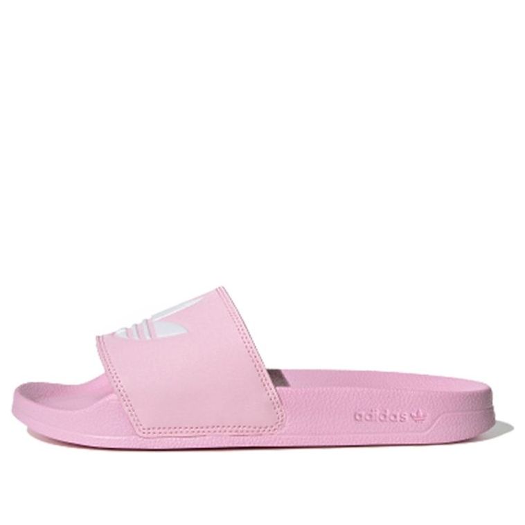 (WMNS) adidas originals Adilette Lite Slipper 'Pink Cloud White' FU913 ...