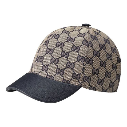 Gucci GG Pattern logo Printing Splicing Cap Baseball Cap 411771-KQWW0-4075