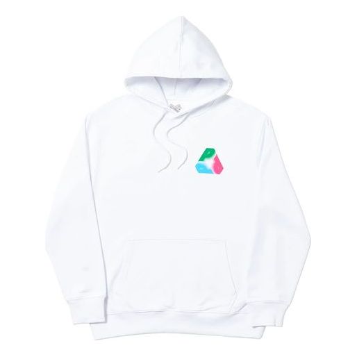 PALACE FW19 Triangle Loose hooded Casual Unisex White PAL-FW19-001