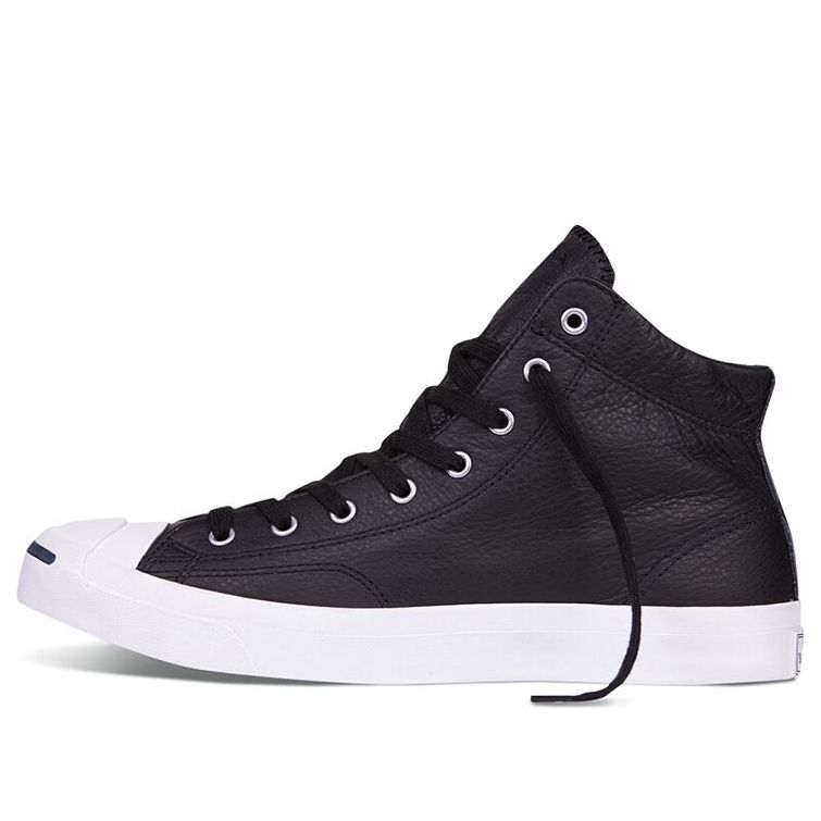 Converse Jack Purcell Leather Mid Top -001 155718C - KICKS CREW