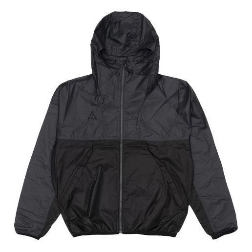 Men's Nike ACG Casual Sports Hooded Jacket 'Black Anthracite' CK7239-010