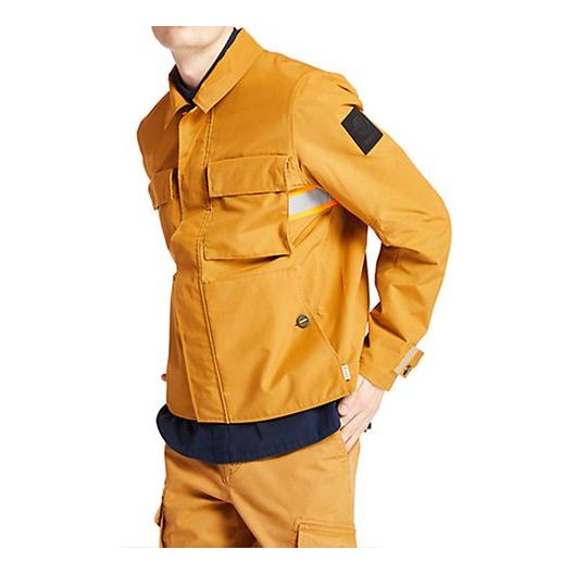 Men's Timberland Pocket Cargo Jacket Yellow A22Z9-210