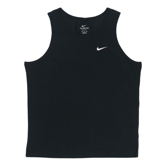 Men's Nike Dri-fit Training Breathable Casual Sports Quick Dry Black V ...