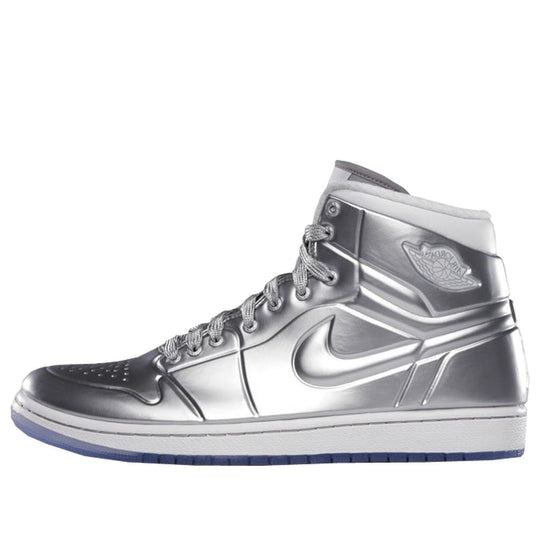 Air Jordan 1 Anodized 'Silver' 414823-001 Retro Basketball Shoes  -  KICKS CREW