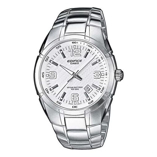 CASIO EDIFICE Series Leisure Fashion Stainless Steel Hand Men s Mens Silver Analog EF-125D-7A